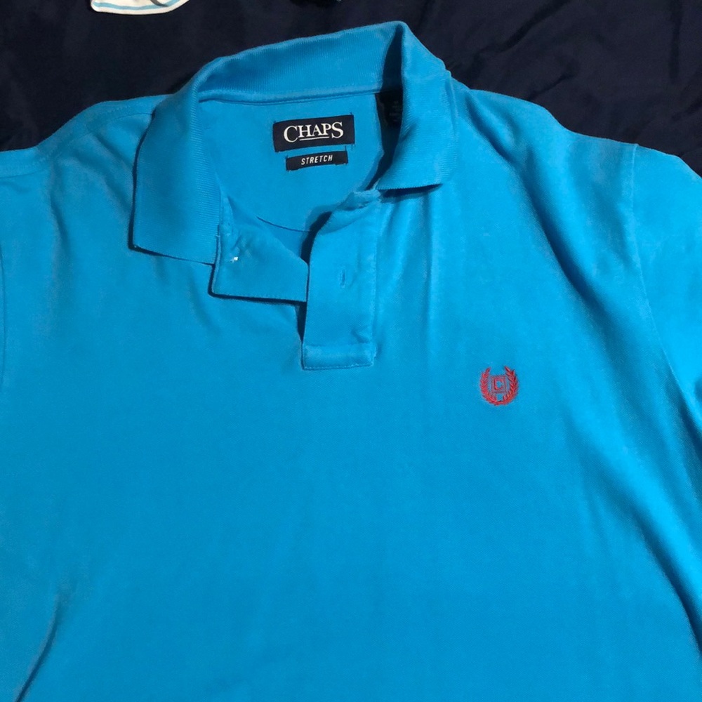 Light Blue Chaps Polo